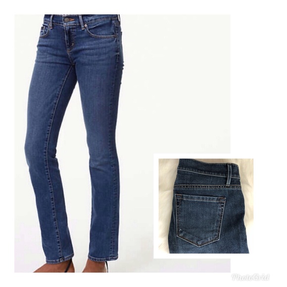 Ann Taylor LOFT Modern Straight Jeans - Picture 1 of 4